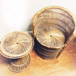 Chair -Vintage Rattan Barrel