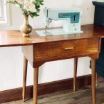 Table - Vintage Singer Sewing  Machine