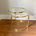 Table - Glass top side table
