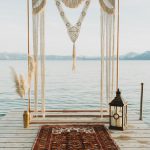 Macrame Copper Arch