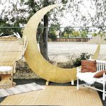 Crescent Moon Backdrop