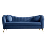 Carlos Blue Sofa
