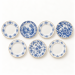 blue sald plates tahoe blue dinner party