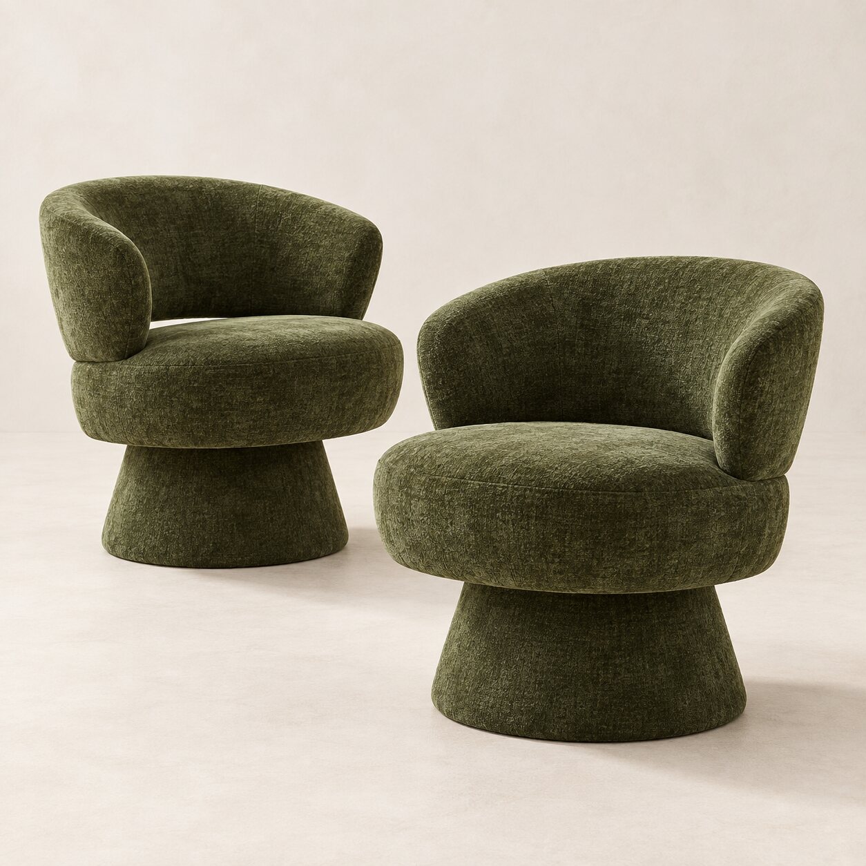 Sagehen-Olive-Swivel-Chairs-Rental-Reno-Tahoe Sagehen Moss Swivel Chairs - Image 1
