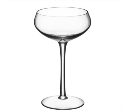 Incline coupe cocktail champagne glass