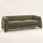 The Martis Moss Bouclé Sofa