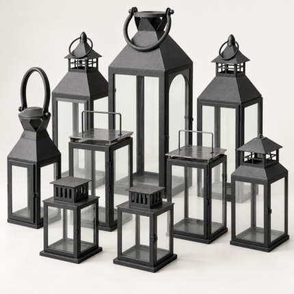 tahoe mountain lodge lantern light