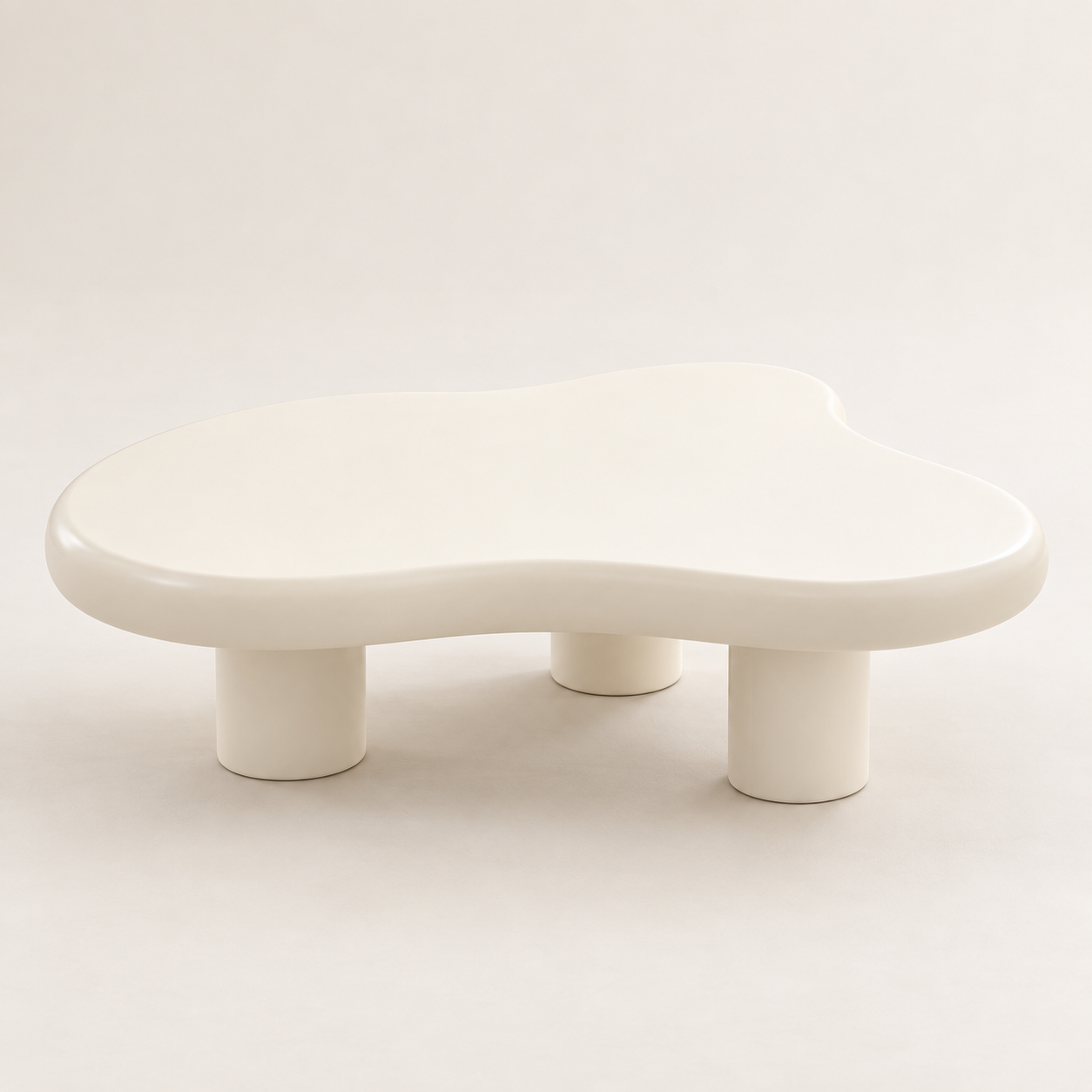 Sierra Cloud white Coffee table Sierra Cloud White Coffee Table - Image 1